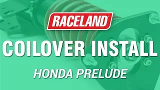 How To Install Raceland Honda Prelude Coilovers