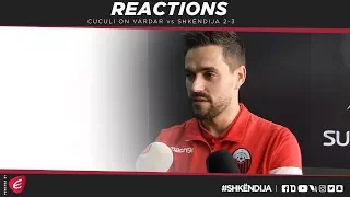 Vardar vs Shkëndija 2-3: Cuculi's post match reaction