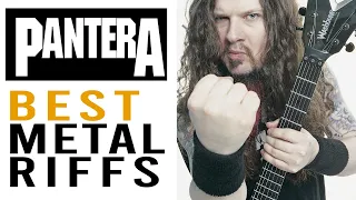 Pantera Best Guitar Riffs - Can You Name Those Songs?