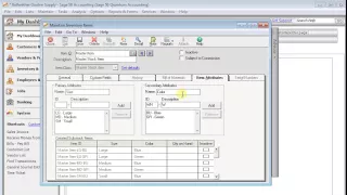 Using Master Stock Items in Sage 50 Inventory