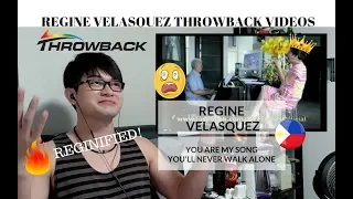 [REACTION] REGINIFIED! REGINE VELASQUEZ & RYAN CAYABYAB - You Are My Song / You'll never walk alone