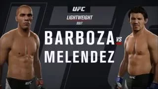 UFC Fight Night Barboza Vs Melendez!!