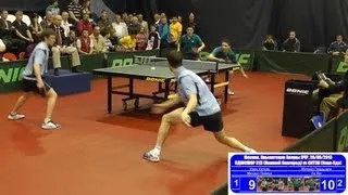 KATKOV, PAYKOV vs GLADYSHEV, YANG 1/8 Russian Premier League Playoff Table Tennis