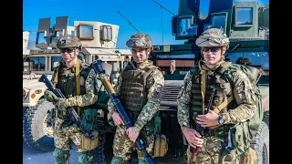 Armed forces of Ukraine on guard of Europe