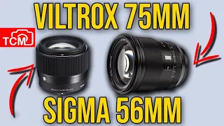VILTROX 75mm F1.2 Vs SIGMA 56mm F1.4 | WHICH LENS IS BEST ?