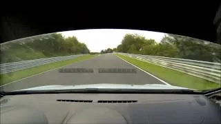 Clio 3 RS vs. Corvette C6 Aremberg - Nordschleife 21.08.2014