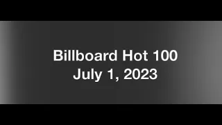 Billboard Hot 100- July 1, 2023