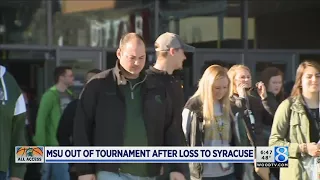 MSU loses to Syracuse, out of NCAA Tournament