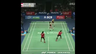 Embarrassing Error In Badminton #6 | funny😅Badminton #shorts