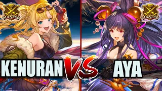 GBVSR 🔥 Kenuran (Zeta) vs AYA (Yuel) 🔥 High Level Gameplay