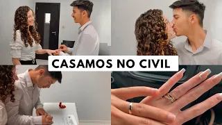 NOSSO CASAMENTO CIVIL + ALMOÇO DE COMEMORAÇÃO | Casada aos 19 ✨