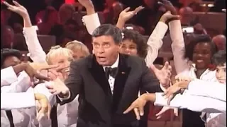Jerry Lewis Tap Dances With The 'A Train' Tap Dancers (1986) - MDA Telethon