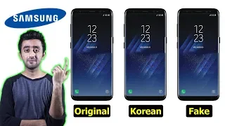 Samsung Original vs Korean vs Fake Phones - How to Find Difference ??