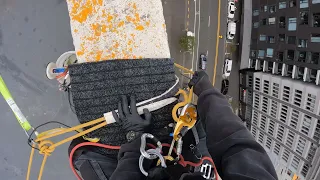 ROPE ACCESS TECHNICIAN RIGGING AND DEVIATION #ropeaccess #abseiling #irata #fun