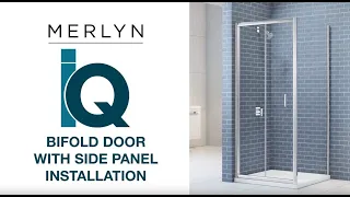 Fitting Video for MERLYN IQ Bifold Shower Enclosure with Side Panel