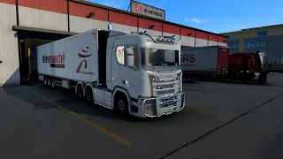 Scania R 730cv V8_ 20 000Kg de Pommes_ Toulouse➡️ Limoges_ Euro Truck Simulator 2  1.46