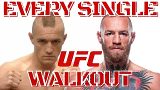 The Evolution of Conor McGregor's UFC walkouts...