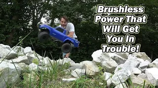 Launch Power! This Puller Pro Brushless Motor Equipped TRX-4 is Wild! - Holmes Hobbies