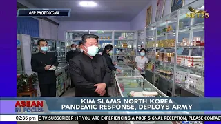 Kim slams North Korea pandemic response, deploys army