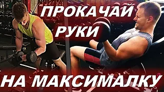 Объемная Суперсерия на Руки (Бицепс + Трицепс)