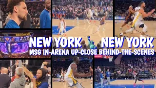 The Steph Curry Effect in New York, New York! 🗽 autographs, MSG, Donte DiVincenzo mic’ed up + more!