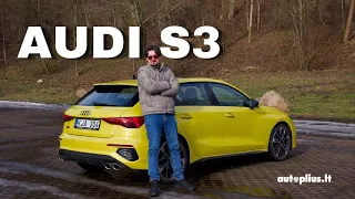 Audi S3: galia, dinamika ir praktiškumas, suderinama?