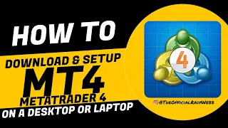 Desktop MetaTrader (MT4) Download and Setup with Randy Webb