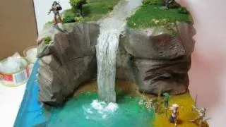 Make A Diorama Waterfall