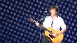 Paul McCartney - Blackbird & Here Today live at National Stadium Warsaw 2013-06-22 (HD)