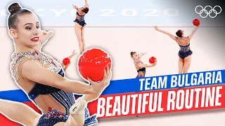 🇧🇬 Bulgaria's INCREDIBLE Ball Routine at Tokyo 2020! 🎵