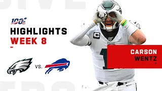 Carson Wentz Highlights vs. Bills | NFL 2019