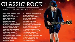 Bon Jovi, Queen, ACDC, U2, Cranberries, The Police, Metallica   Best Classic Rock Songs 70s 80s 90s