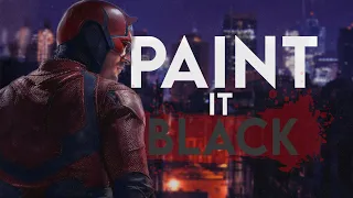 Daredevil & Punisher || Paint it Black [Collab w/ Port Tributes]