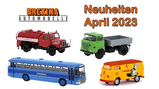 Brekina Modellauto Neuheiten April 2023 | Spur H0