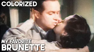 My Favorite Brunette | COLORIZED | Romantic Film | Classic Crime Movie