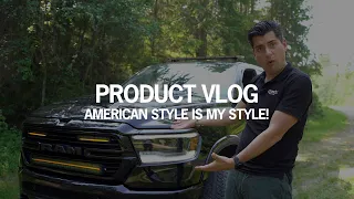AMERICAN PICKUP TRUCK WITH SUPER COOL LED BAR - PRODUCT VLOG - STRANDS LIGHTING DIVISION
