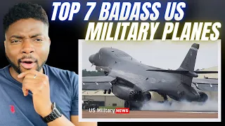 Brit Reacts To THE TOP 7 MOST BADASS PLANES OF THE US MILITARY!