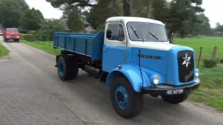 Henschel oldtimer op de OCV najaarsrit 25-09-2021