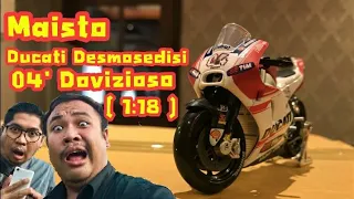 Review " Maisto (1:18) Ducati Desmosedisi 04' Andrea Dovizioso " - The Toylet