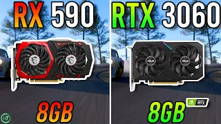 RX 590 vs RTX 3060 - Tested in 2023