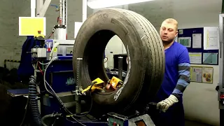 Как восстановить грузовую шину