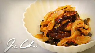 Korean Spicy Eggplant Side Dish l Maewoon Gaji Namul