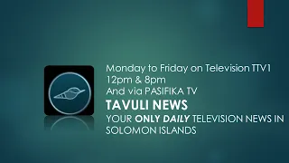 TAVULI TV NEWS BULLETIN _ TUESDAY 30 APRIL 2024