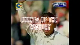 DOOSRA OF THE CENTURY!!! PAKISTANI LEGEND SAQLAIN MUSHTAQ DESTROYING THE STUMPS!