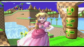 Smash Bros Brawl Peach classic mode