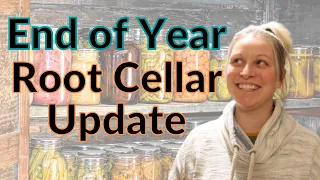 A YEAR'S WORTH of Food (In-depth Root Cellar Tour)