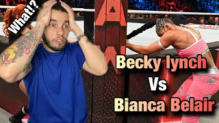 WWE - Becky Lynch Vs Bianca Belair (REACTION)