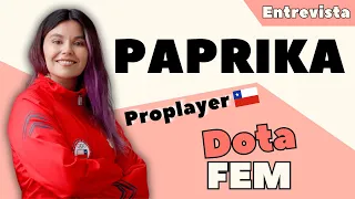 🎤Entrevista a Paprika | #proplayer #dota #girl #gaming #chile