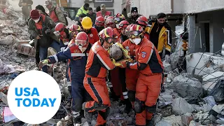 Child and baby found alive under rubble a week after Turkey earthquake | USA TODAY