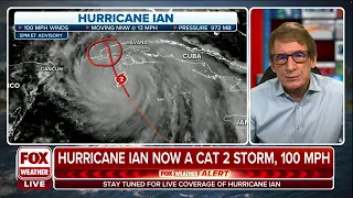 Ian Becomes Category 2 Hurricane